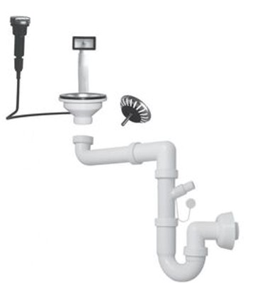 SINK SOLUTION Sifon POP-UP 1x 3 1/2" prostorni, granit VPP